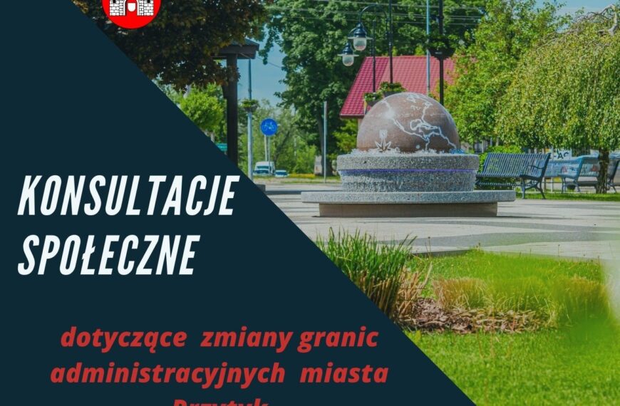 Konsultacje społeczne w Gminie Przytyk dotyczące zmiany granic administracyjnych