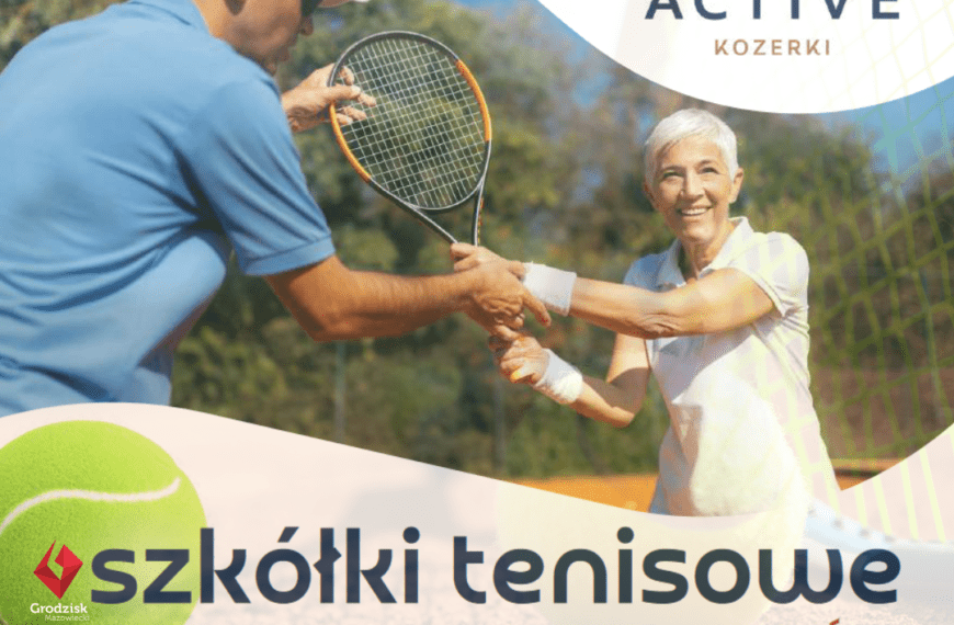 Zajęcia dla seniorów z Tenis Kozerki
