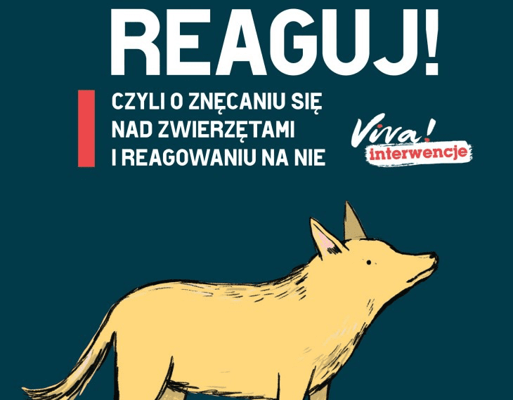 RATUJ! REAGUJ! Czyli o znęcaniu się nad zwierzętami i reagowaniu na nie