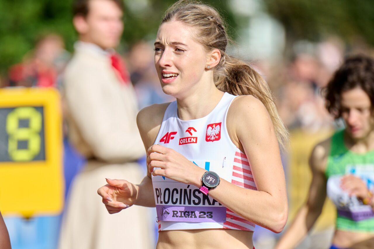 Aleksandra Płocińska na zawodach w Rydze / foto Łukasz Szeląg