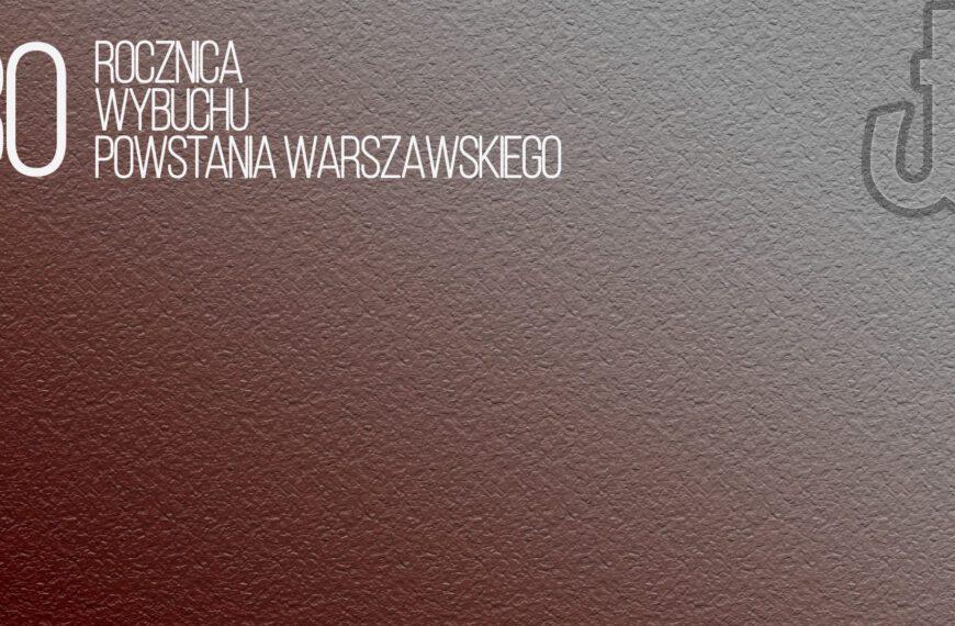 80. rocznica wybuchu Powstania Warszawskiego