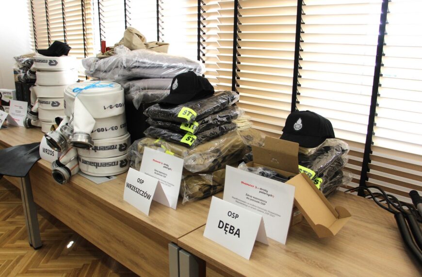 Doposażenie Ochotniczych Straży Pożarnych