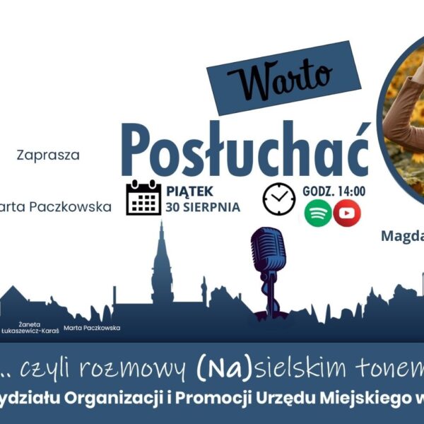 „Warto posłuchać” – Magdalena Świerczewska