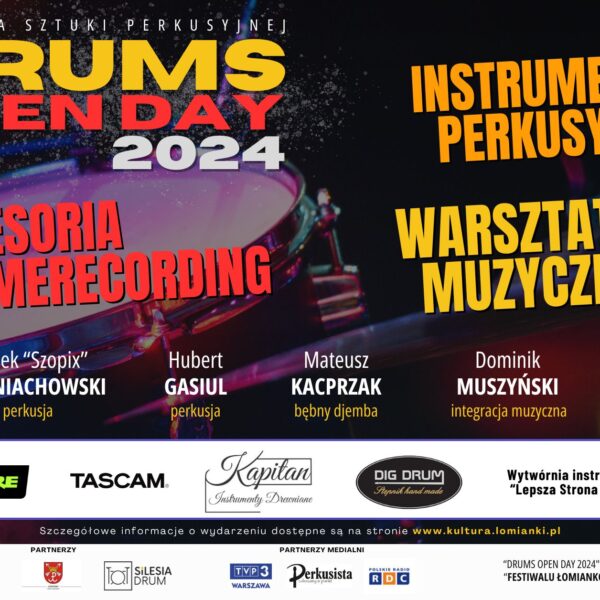 Wystawa Sztuki Perkusyjnej. Drums Open Day 2024