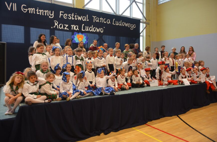 VII Gminny Festiwal Tańca Ludowego Przedszkolaków