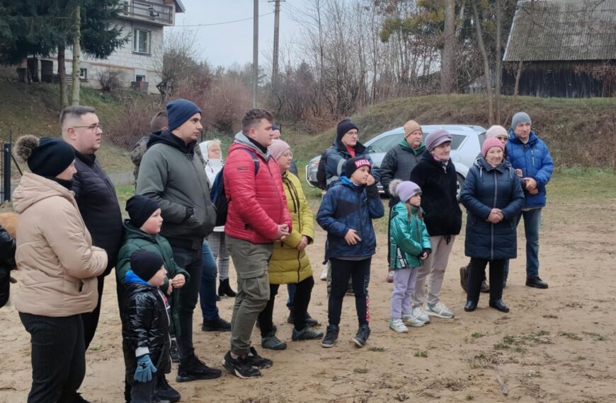 Uroczyste otwarcie budynku integracji społeczności lokalnej miejscowości Szumlin