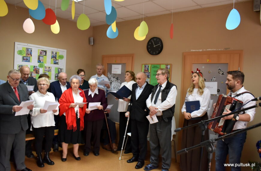 Spotkanie wigilijne w Dziennym Domu „Senior+”