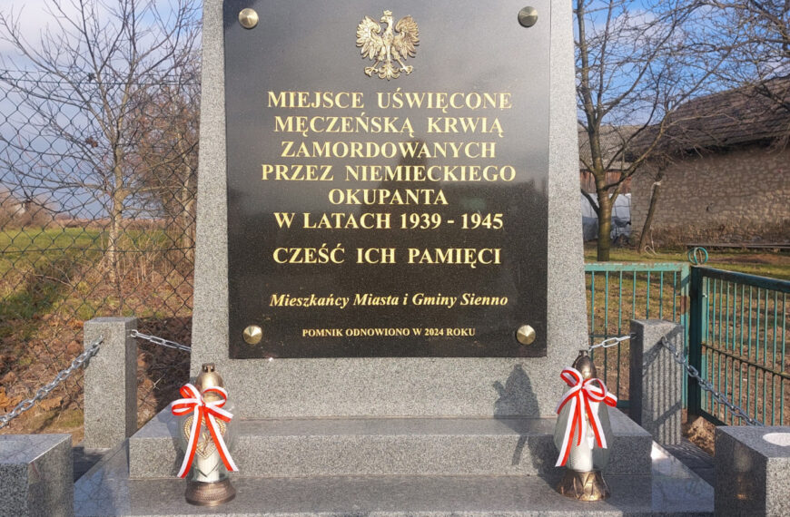 Pomnik w Janowie odnowiony