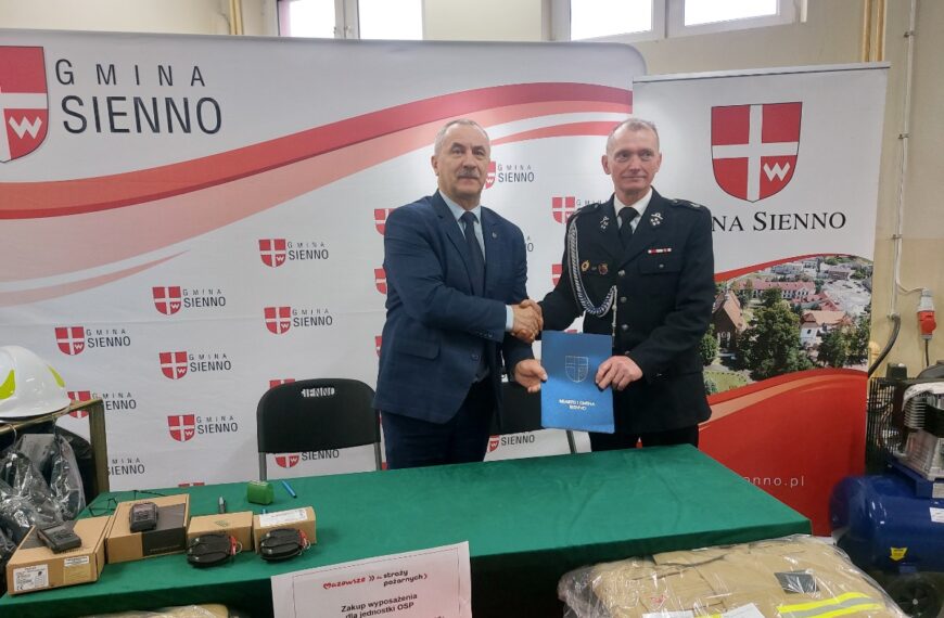 Nowe wyposażenie dla OSP