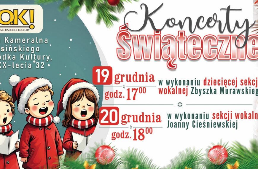 Koncerty świąteczne w TOK