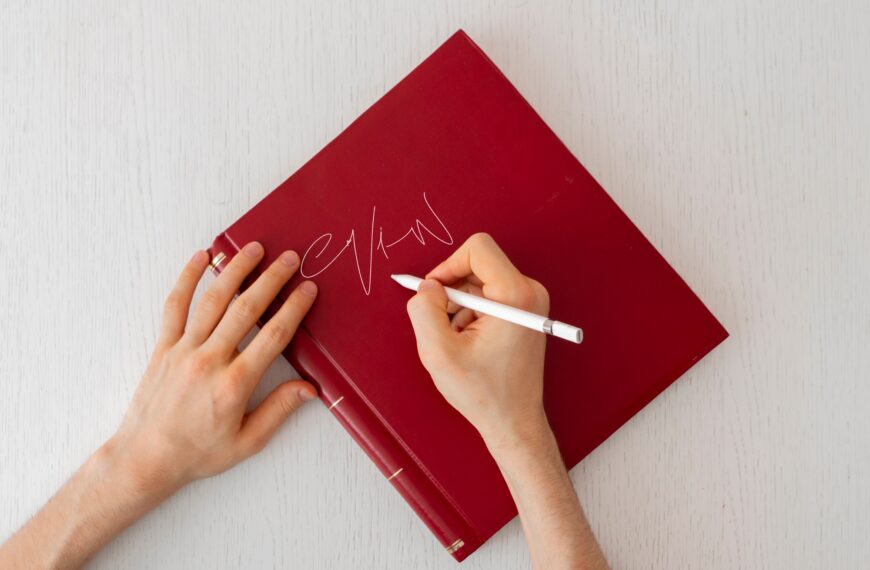 a author sign the autograph of his new novel book to the fan reader, popularity concept