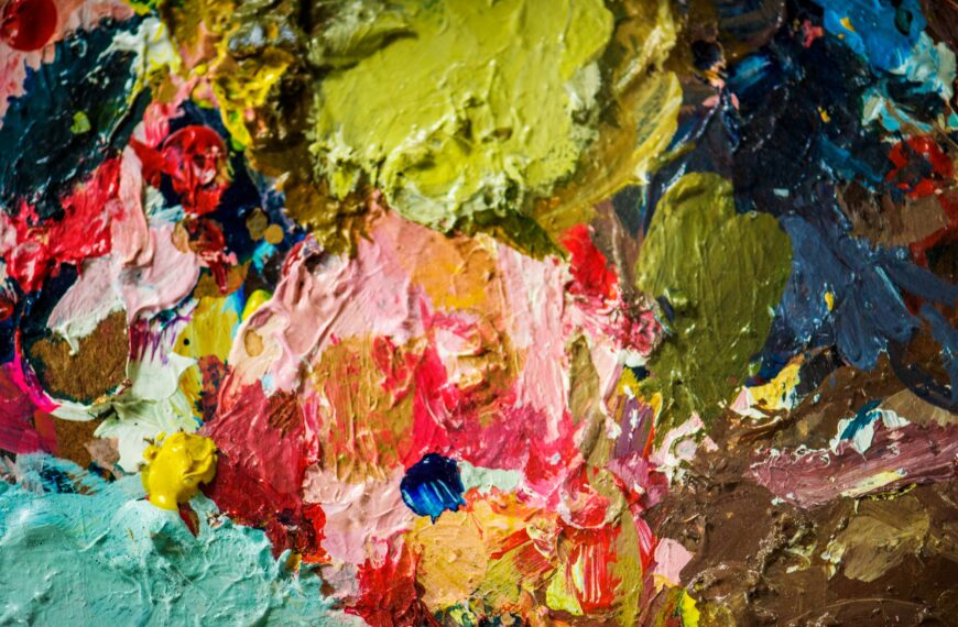 Acrylic painting artwork