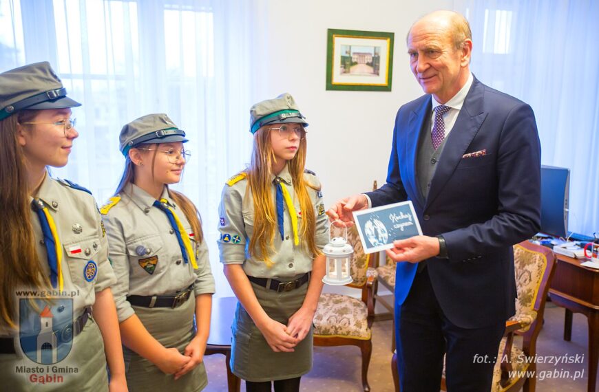 Betlejemskie Światło Pokoju – 2024 już w Gąbinie…