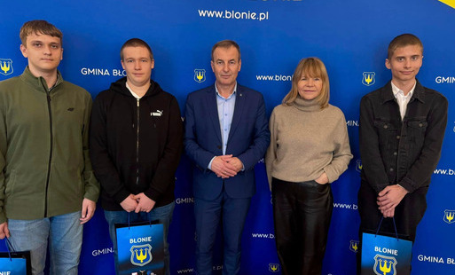 Wizyta uczniów z Sochaczewa u Burmistrza