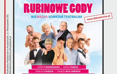 Spektakl komediowy pt. „Rubinowe gody”