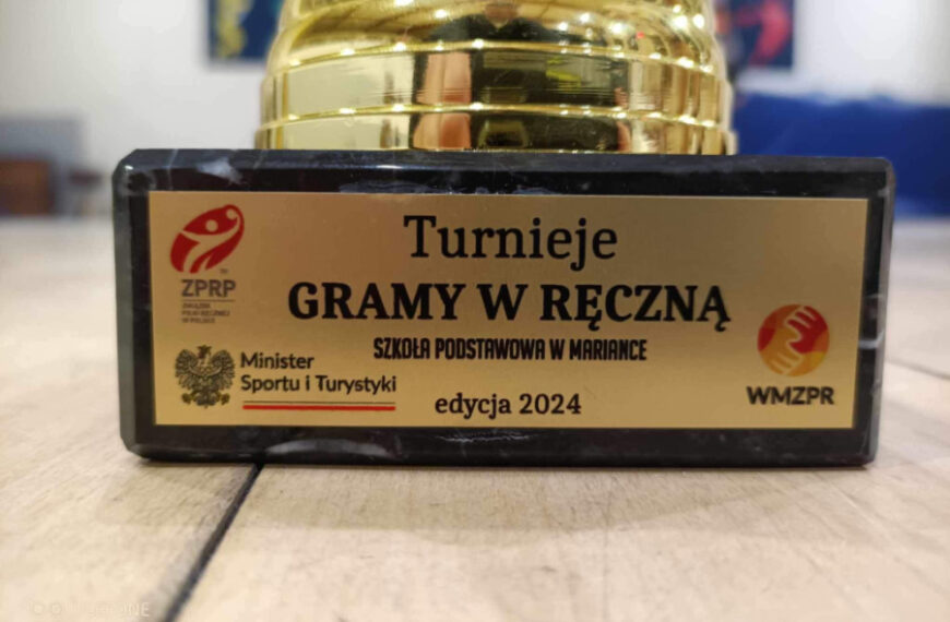 Kolejny turniej piłki ręcznej w Małkini Górnej w ramach rządowego programu "Gramy w ręczną"