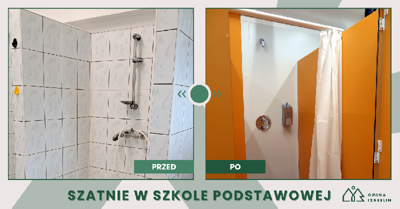 Remont szatni w szkole zakończony