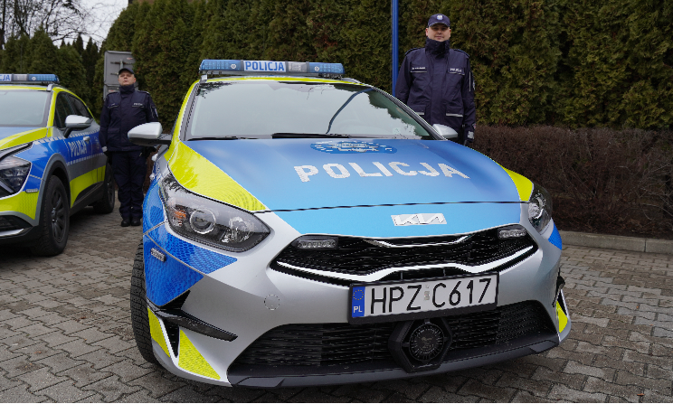 Nowe radiowozy dla Komendy Powiatowej Policji w Wołominie