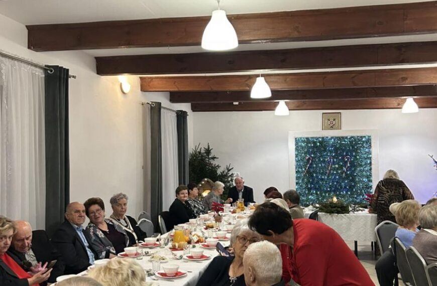 Spotkanie opłatkowe seniorów z Gminy Joniec