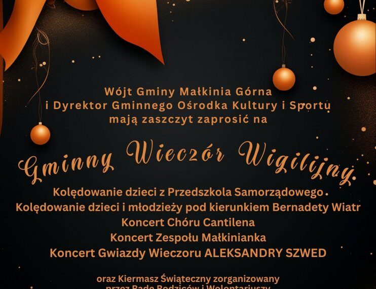 Gminny Wieczór Wigilijny