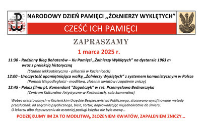 NARODOWY DZIEŃ PAMIĘCI „ŻOŁNIERZY WYKLĘTYCH”