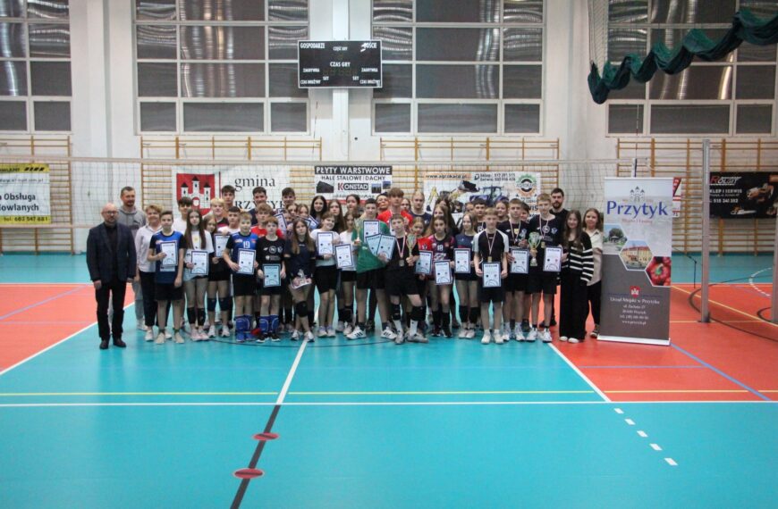 Finał Turnieju Siatkarskiego o Puchar Burmistrza Miasta i Gminy Przytyk