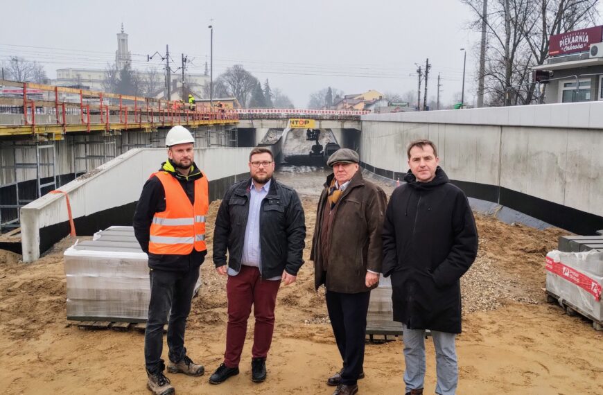 ODWIEDZILIŚMY BUDOWĘ TUNELU W TERESINIE. OTWARCIE PRZEPRAWY CORAZ BLIŻEJ!