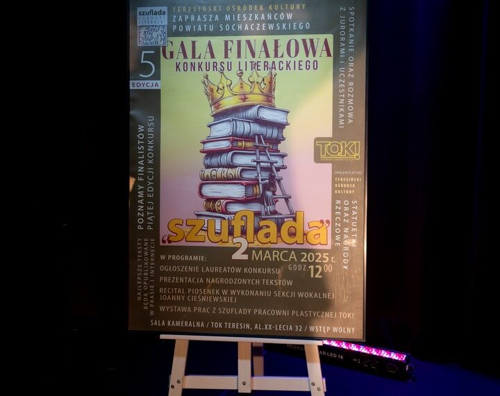 POWIATOWY KONKURS LITERACKI „SZUFLADA 2025” – GALA FINAŁOWA