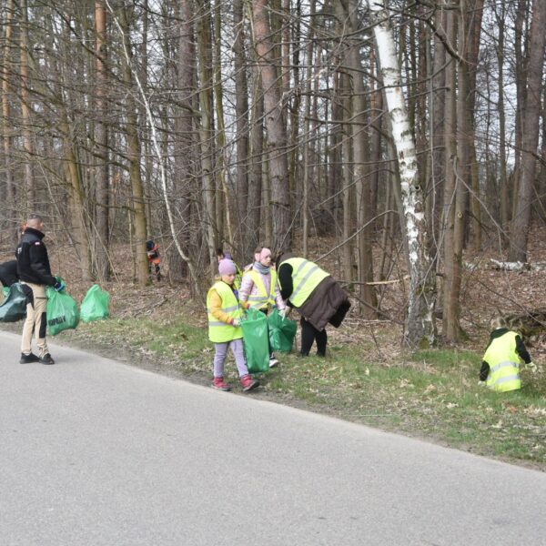 Porządki w gminie Sochocin. Wspólnymi siłami posprzątają śmieci z rowów i poboczy
