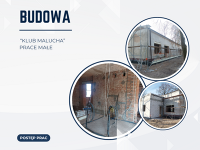 Klub Malucha w Pracach Małych – budowa w toku!