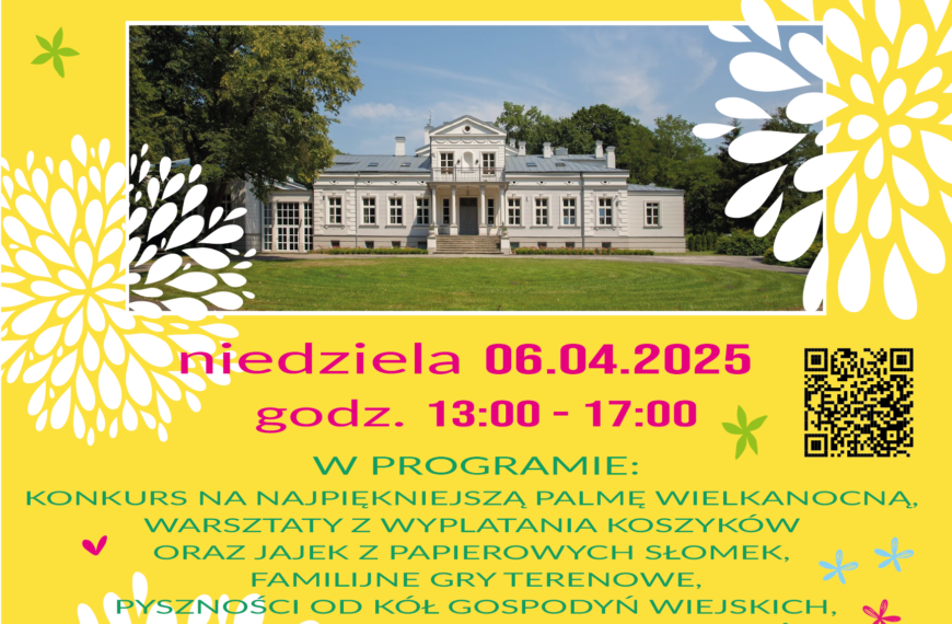 Gminny Jarmark Wielkanocny 2025 w Pałacu Ojrzanów