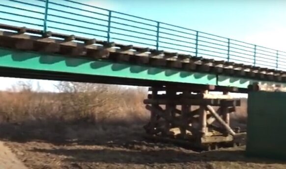 Drewniany most uratowany