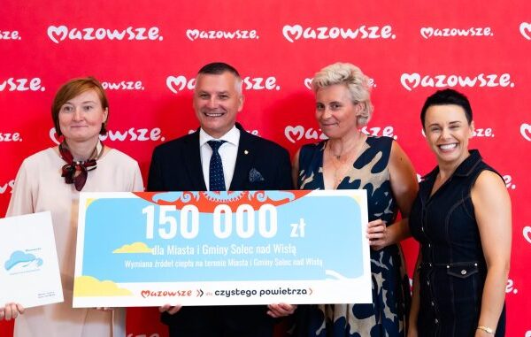 150 000 zł dla Miasta i Gminy Solec nad Wisłą!