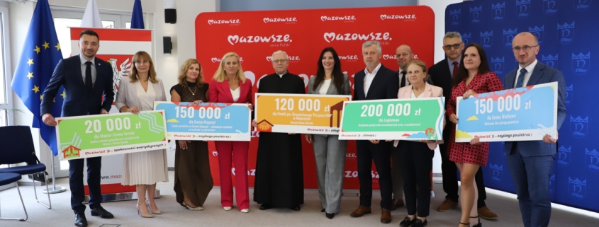 Mazowieckie dotacje dla Gminy Nieporęt