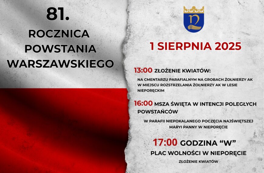 81. rocznica wybuchu Powstania Warszawskiego