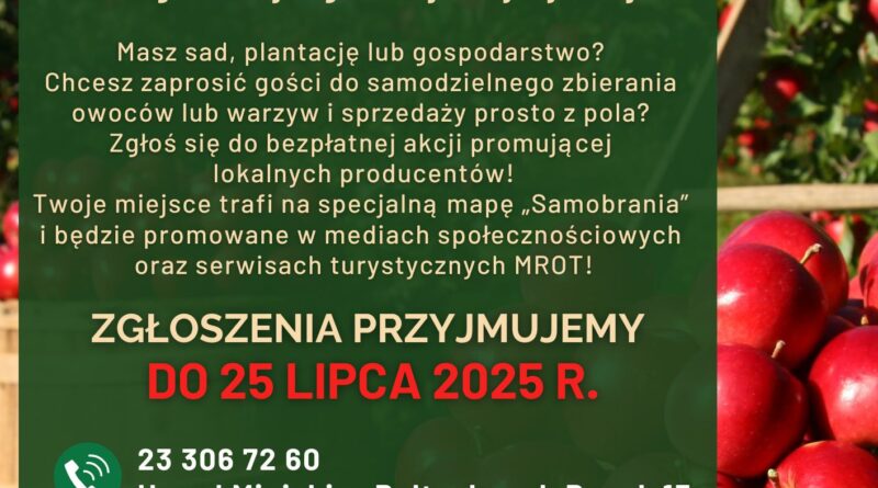 GMINA PUŁTUSK ZAPRASZA DO UDZIAŁU W AKCJI „SAMOBRANIE”
