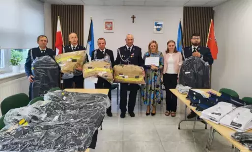 Nowe mundury dla jednostek OSP z terenu Gminy Korytnica