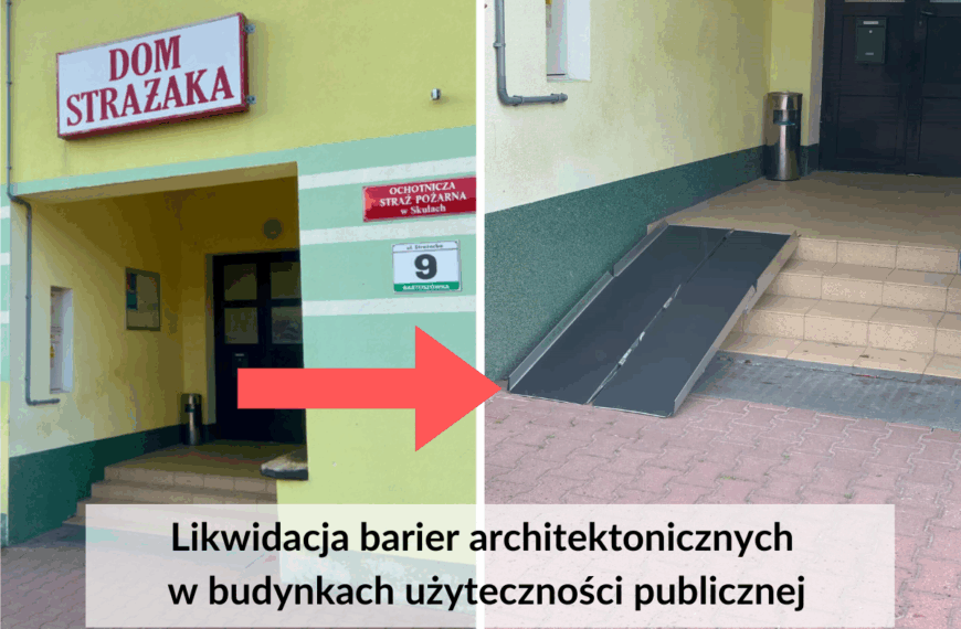 Zakup przenośnej rampy do Strażnicy OSP Skuły