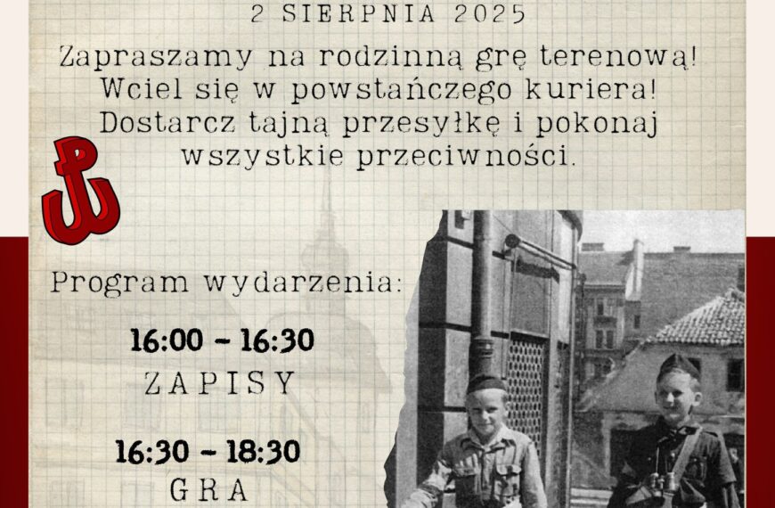 GRA TERENOWA – PRZESYŁKA ’44