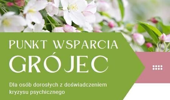 Bezpłatna pomoc psychologiczna, prawna oraz wsparcie interwencyjne dla osób doświadczających kryzysów życiowych, przemocy, wykluczenia lub innych trudnych sytuacji dla mieszkańców powiatu grójeckiego.
