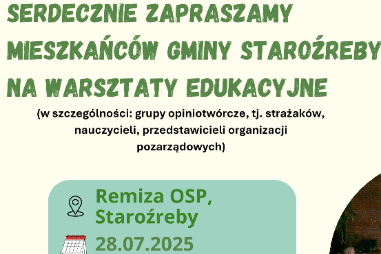 Warsztaty edukacyjne 'Zadbajmy o czyste powietrze’