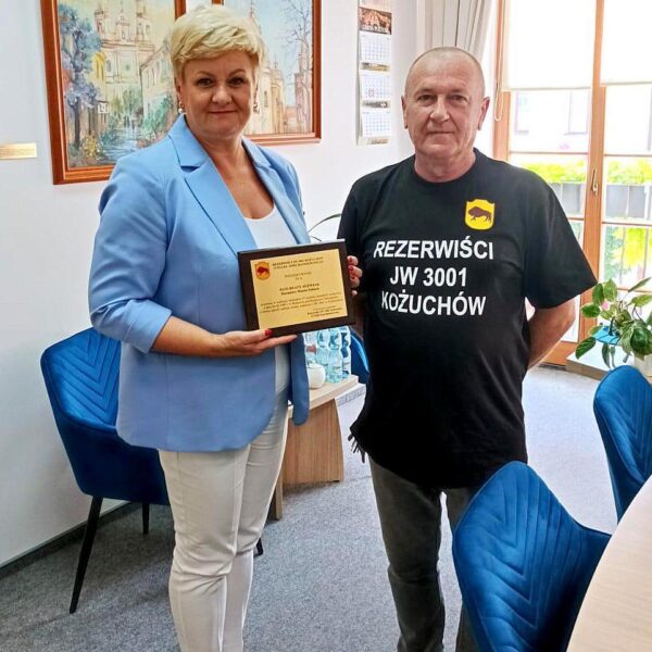 Podziękowanie od Rezerwistów JW 3001 Kożuchów – 13 Pułku Zmechanizowanego