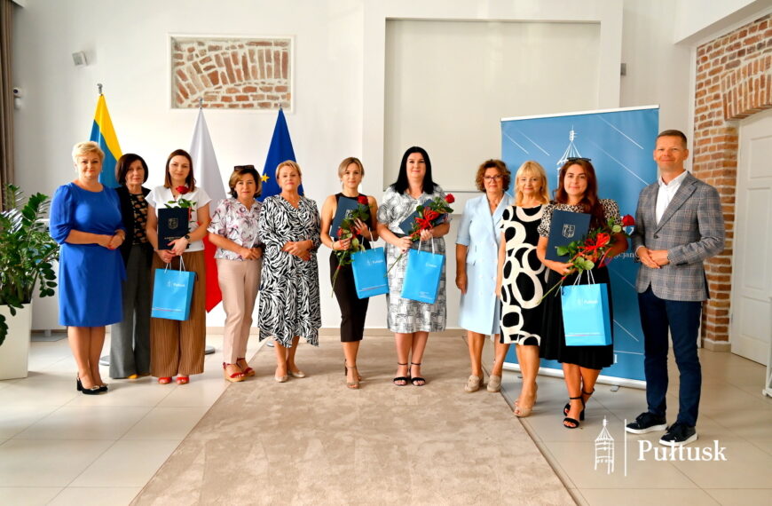 Wręczenie aktów nadania stopnia awansu zawodowego nauczyciela mianowanego