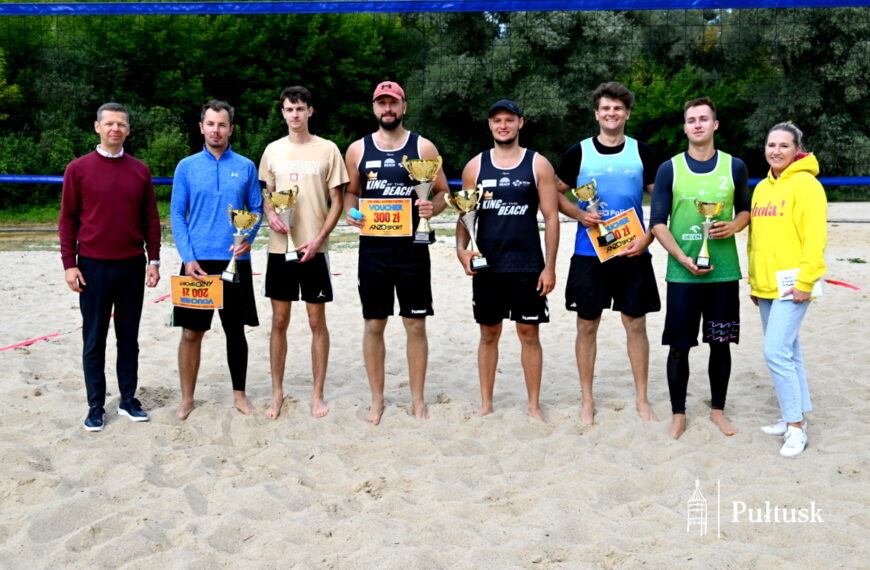 XVIII Turniej Siatkówki Plażowej o Puchar Burmistrza Miasta Pułtusk