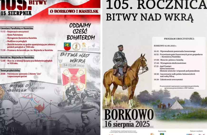 Uroczystości 105. rocznicy „Bitwy nad Wkrą i Nasielsk”