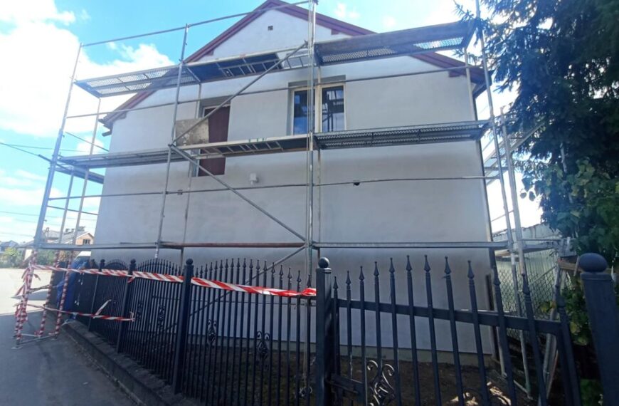 Modernizacja budynku OSP w Regucie!