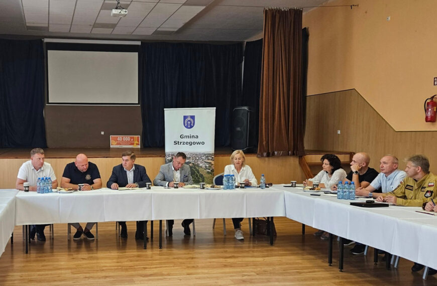 Posiedzenie Powiatowego Zespołu Zarządzania Kryzysowego