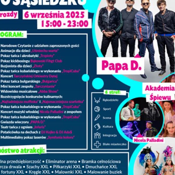 DNI TARCZYNA 2025 – harmonogram