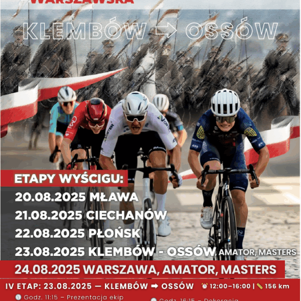 Wyścig kolarski „Tour Bitwa Warszawska ” w gminie Klembów