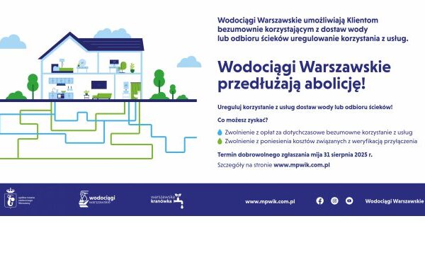 Abolicja MPWiK: czas na zgłoszenia wydłużony do 31 sierpnia 2025 r.